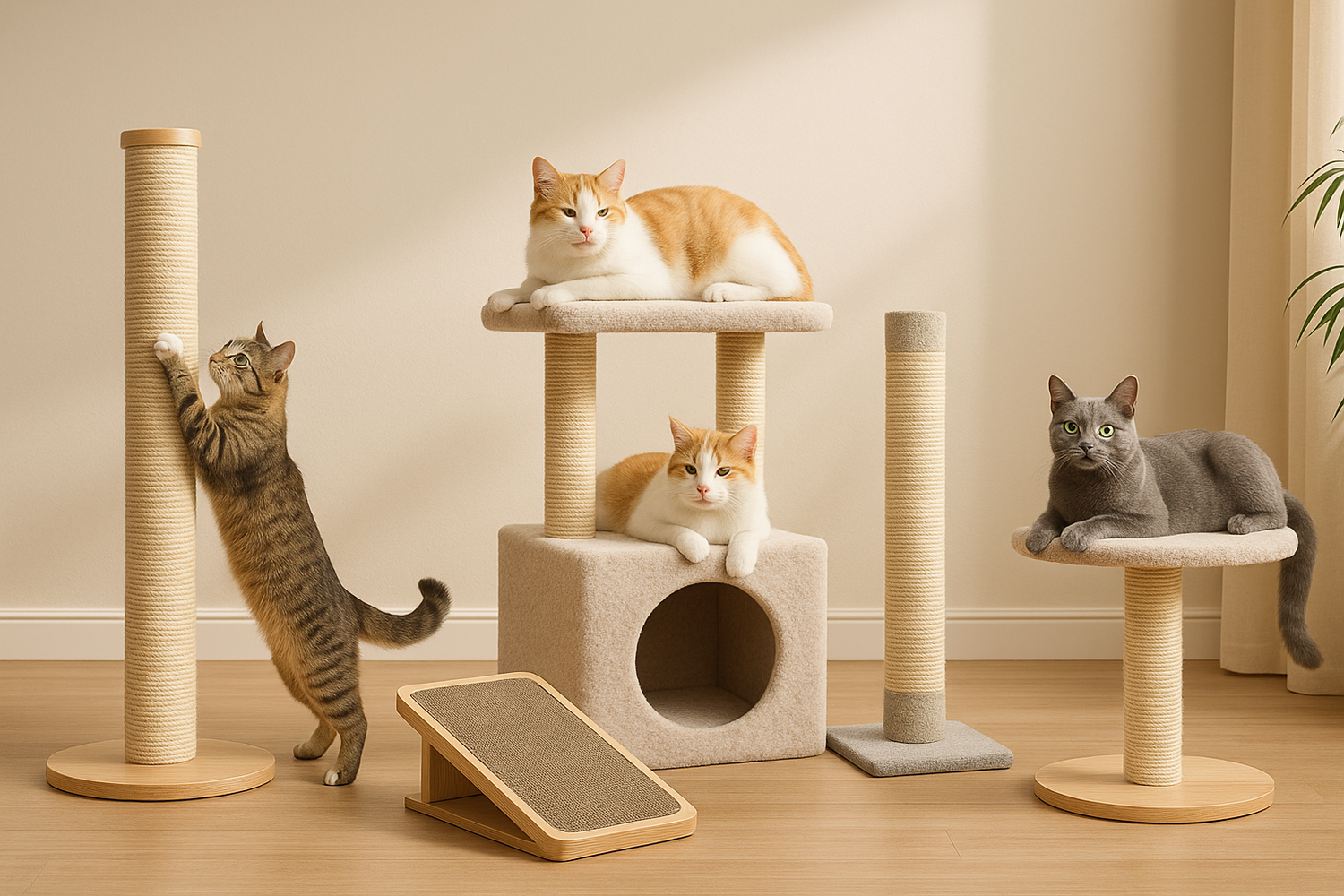 Scratch posts